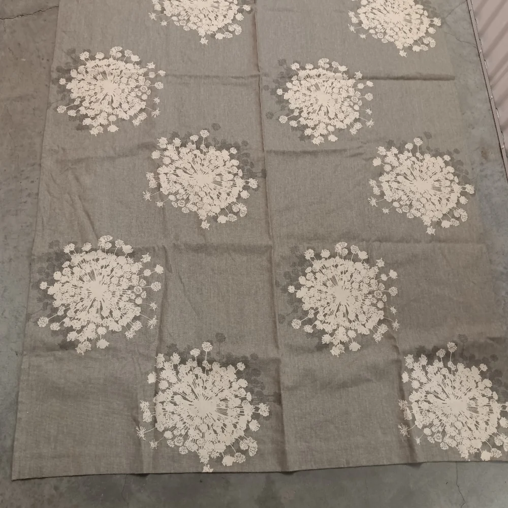 West Elm Linen/Cotton Grommet Curtain Panel 48